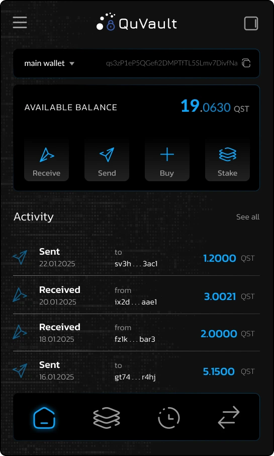 QuVault Browser Extension